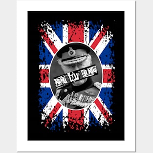 Not My King Union Flag T-Shirt Posters and Art